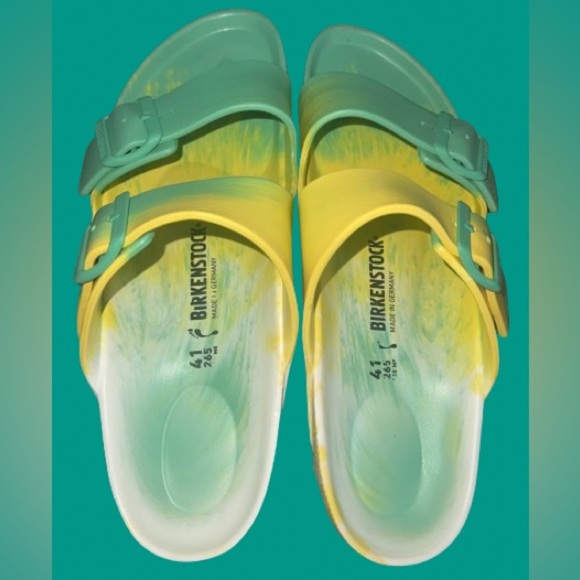Birkenstock “Arizona” tie dyed sandal sz 41 - Picture 2 of 8